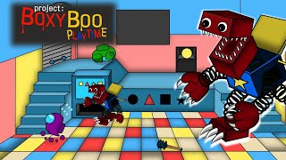 project:BoxyBoo PLAYIME VS AMONG US ANIMATION BOXY BOO SAD ORIGIN STORY... (Cartoon Animation)