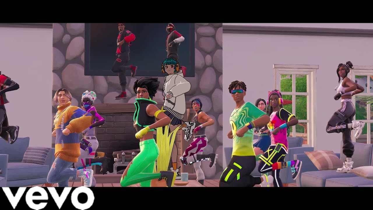 69 boyz tootsee roll official fortnite music video new tootsee