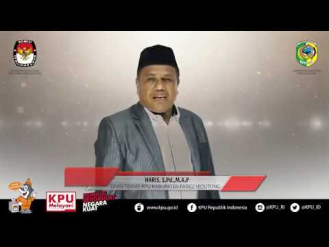 KOMISIONER KPU PARIGI MOUTONG - HARIS