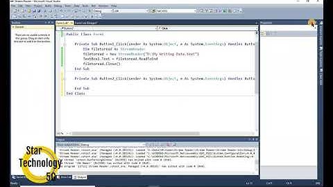 Visual Basic 33-How To Write Data into File Using Stream Writer