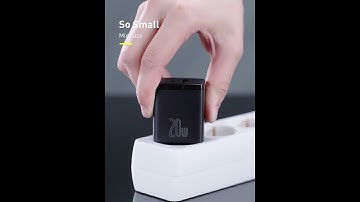 Cốc sạc nhanh siêu nhỏ gọn Baseus Compact Quick Charger 20W (USB + Type C Dual Port, 20W PD/QC 3.0)