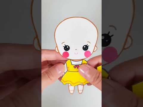 종이구관 ASMR ㅣ 완전 귀여운 피카츄 코디 #종이소리 #<strong>pikachu</strong>  #shorts #pokemon