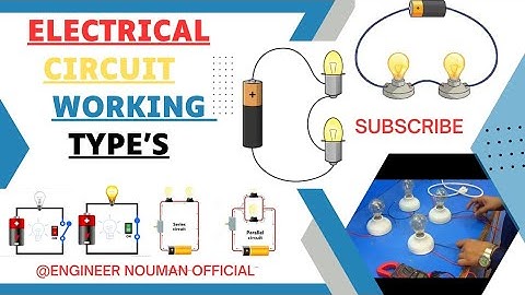 Electrical circuit | working | types of circuit | Urdu Hindi | complete Detail