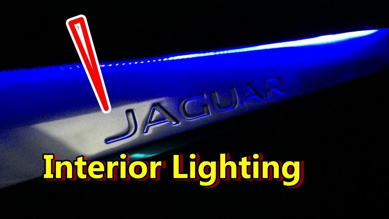 Wow !!! Jaguar F Pace Interior Mood Lighting