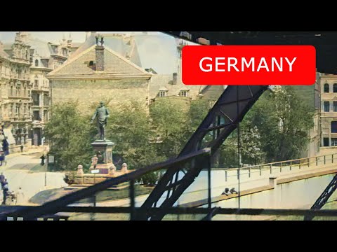 ⁣[60 fps] The Flying Train, Germany, 1902