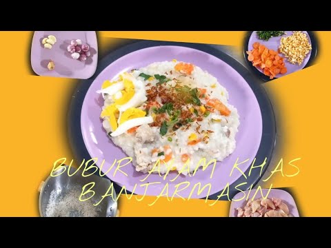Resep Bubur Ayam Banjar