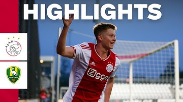 FOUR GOALS! 😎 | Highlights Jong Ajax - ADO Den Haag  | Keuken Kampioen Divisie