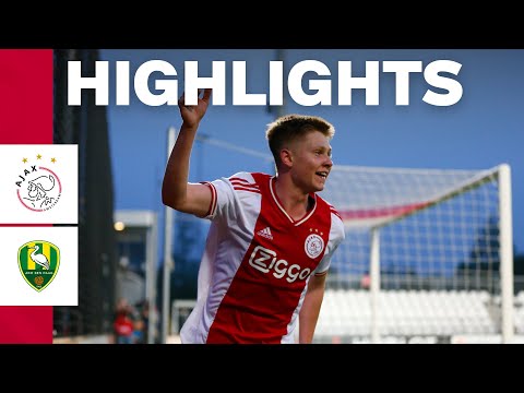 FOUR GOALS! 😎 | Highlights Jong Ajax - ADO Den Haag  | Keuken Kampioen Divisie