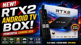 Rtx2 Android TV box || gaming TV box || 4GB 32GB Android 14 TV box || best Android TV box ||