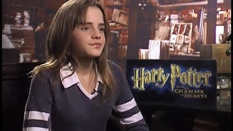 Harry Potter and the Chamber of Secrets : Emma Watson  Interview