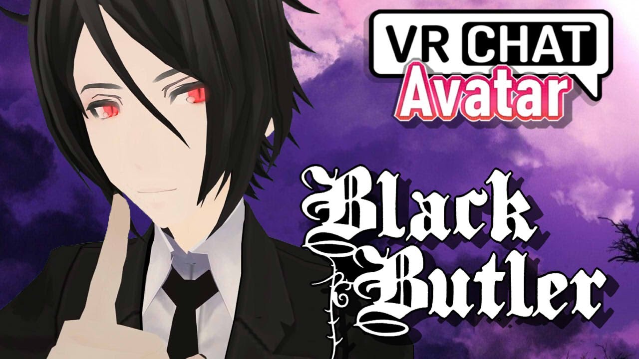 Sebastian Avatar Black Butler Vrchat Youtube - roblox black butler