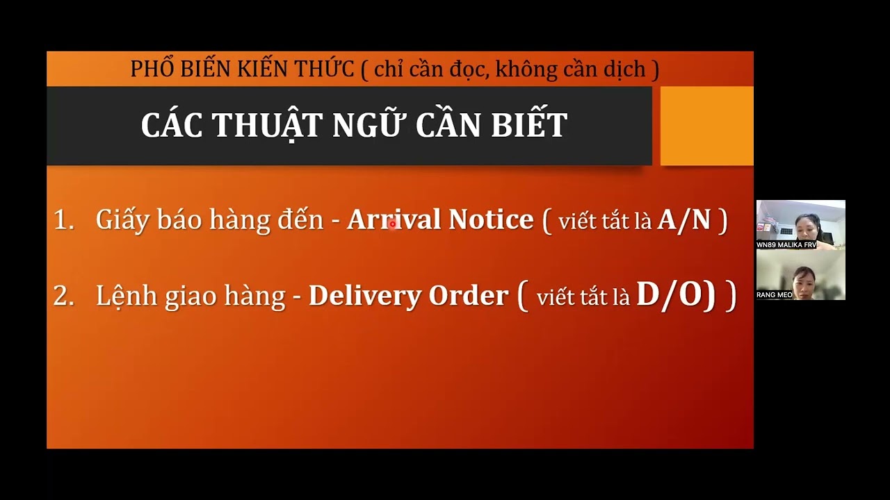 Tiếng Trung Logistics [ Bài 9 Thông báo hàng đến - 到货通知 ] Malika Nguyễn | Malika Chinese
