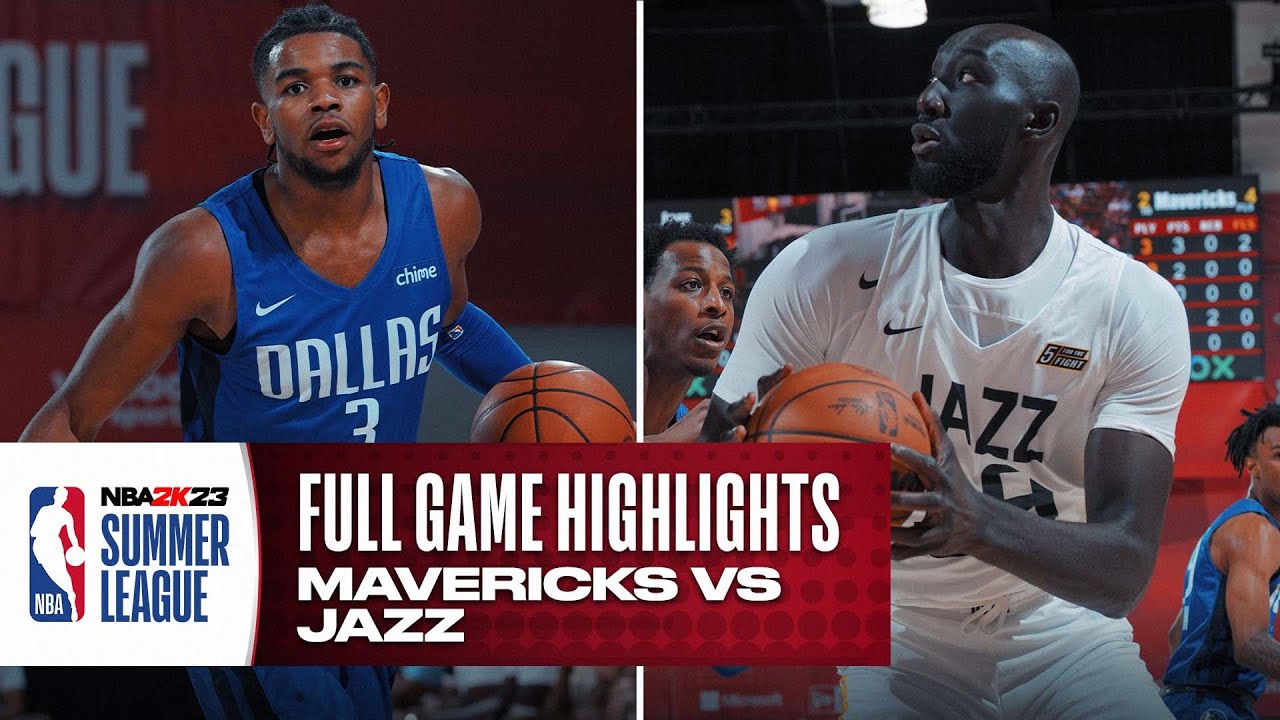 MAVERICKS vs JAZZ | NBA SUMMER LEAGUE | FULL GAME HIGHLIGHTS