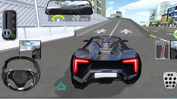 New Blue Lamborghini G70 for Parking - 3d Driving Class android game || Car Game #gameplay #cargame