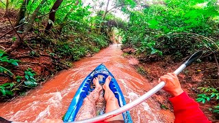 Explorando Minha Fazenda Depois Da Tempestade Dentro Do Rio