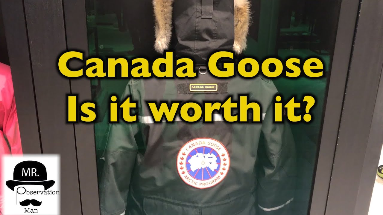 north face mcmurdo vs canada goose