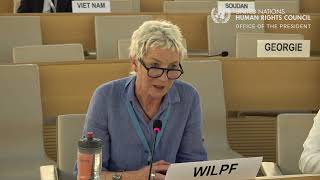 Madeleine Rees, Secretary-General of the Women's International League for Peace and Freedom (WILPF)