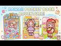 ✨Kawaii Pocket Book Dress Up ASMR 💖 Cute Sticker Adventure!