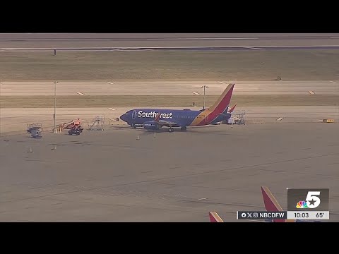 Passengers speak after plane hit by gunfire at Dallas Love Field Airport | NBCDFW