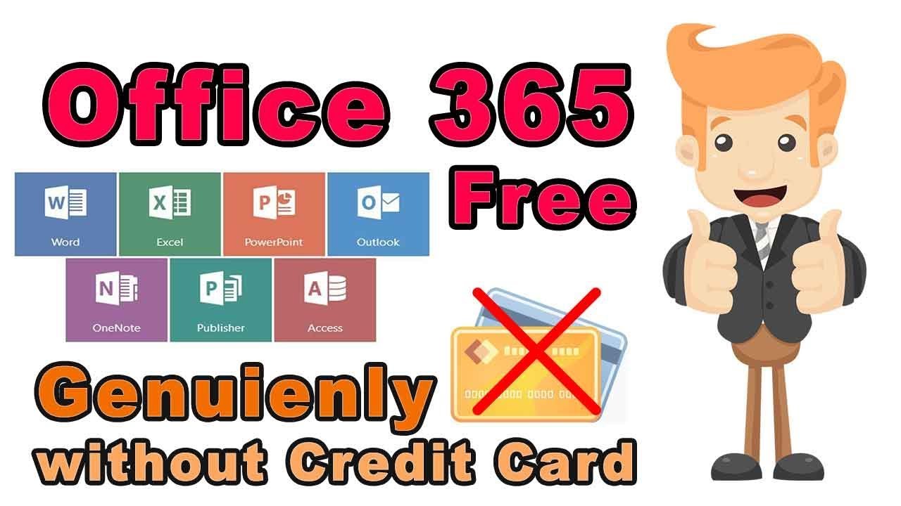 how to get free microsoft office trial without credit card - genuinely -  YouTube