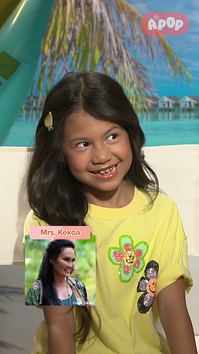 Maia Kealoha plays This or That: Lilo & Stitch Characters | A*Pop