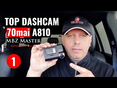 TOP 4k DASHCAM - 70mai A810 Recommended Settings, Installation