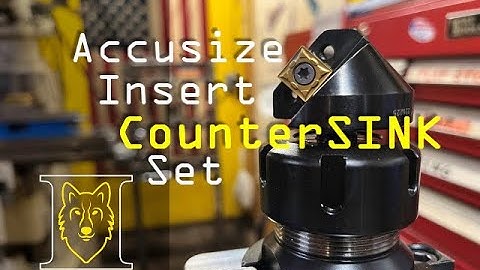 Tool Review #5 - Accusize Carbide Insert COUNTERSINKS | Wolf-Haus Industries