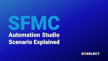 Salesforce Marketing Cloud Automation Studio Scenario Explained