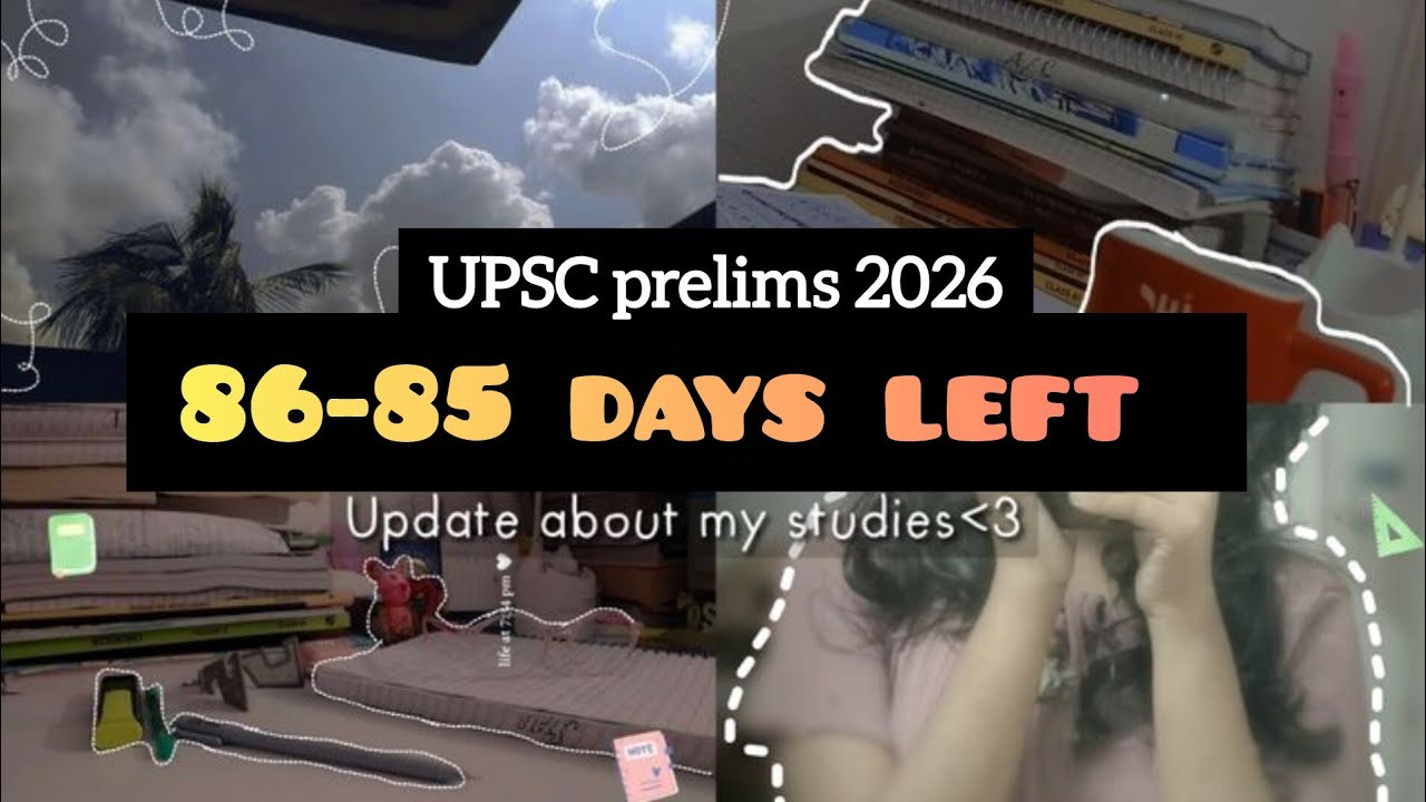 UPSC prelims 2026 | March Targets 🎯| daily study update ...
