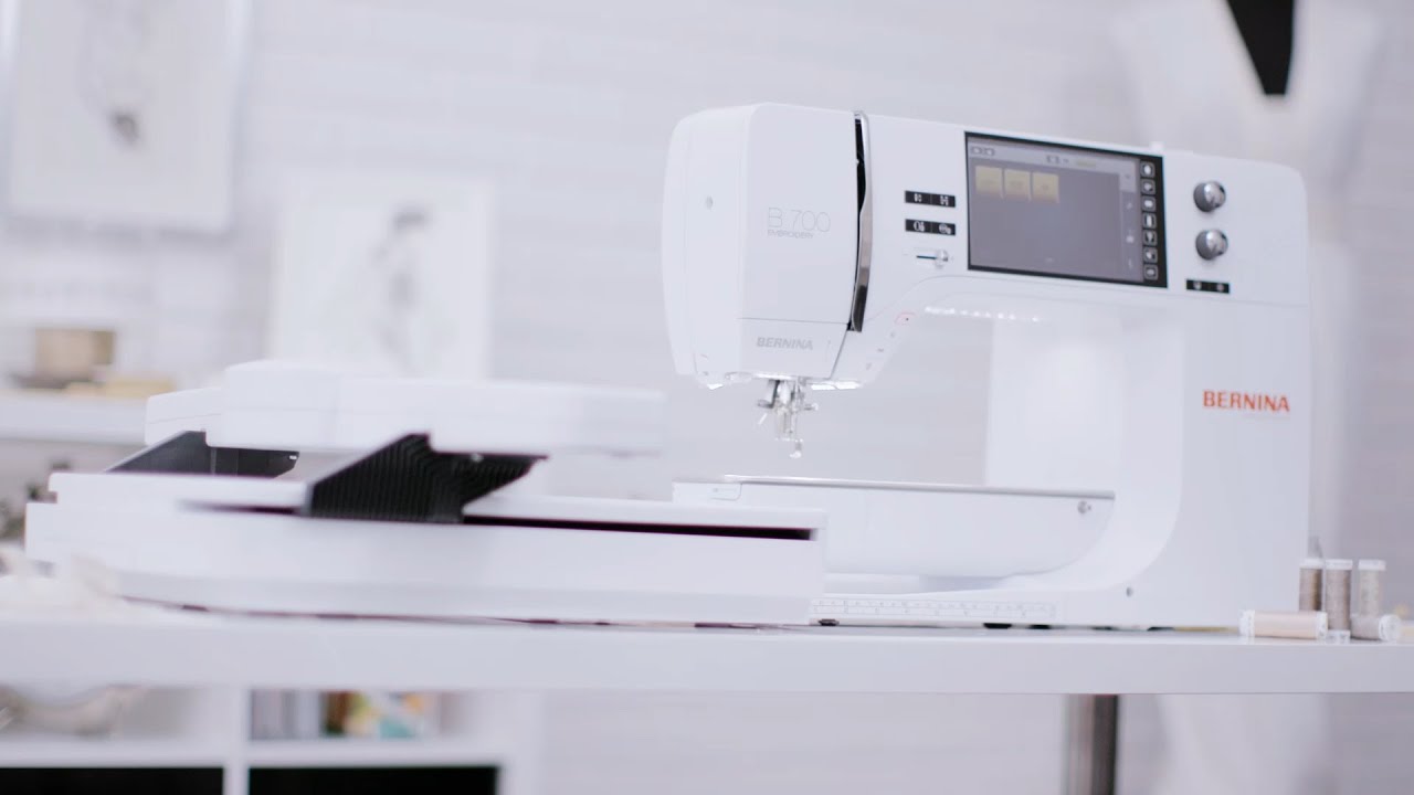 BERNINA 700 Tutorial: Settings
