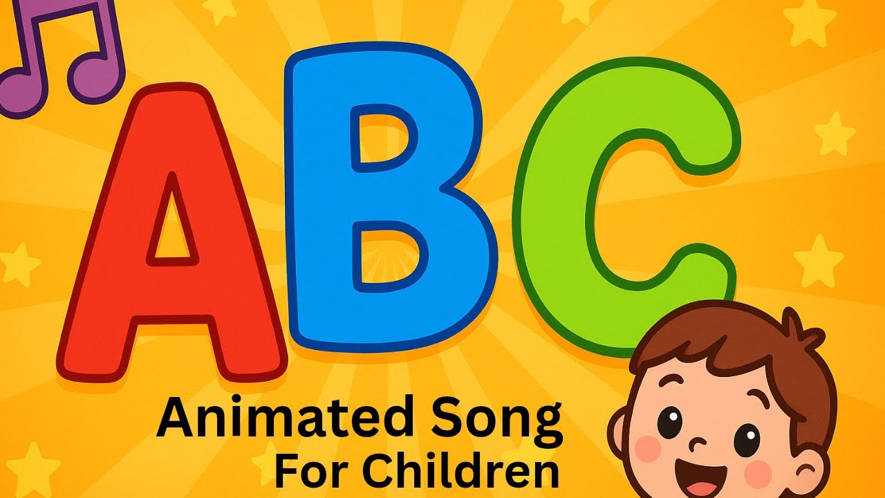 Alphabet Song For Toddlers | ABCD Animated Song For Children | ABCD ...