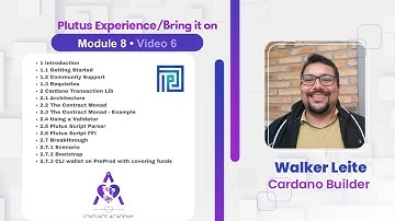 Module 8 episode 6 Plutus experience free course  / Breakthrough