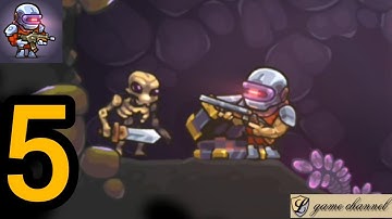 Zombotron Re-Boot Gameplay Walkthrough Level 5 - zombie defense - Android,ios gameplay