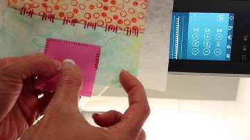 Pfaff Quilt Expression 720 Blanket Stitches in Stitch Creator