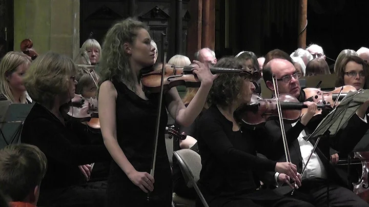 Mila plays Bartok, St Helen's Church, Abingdon