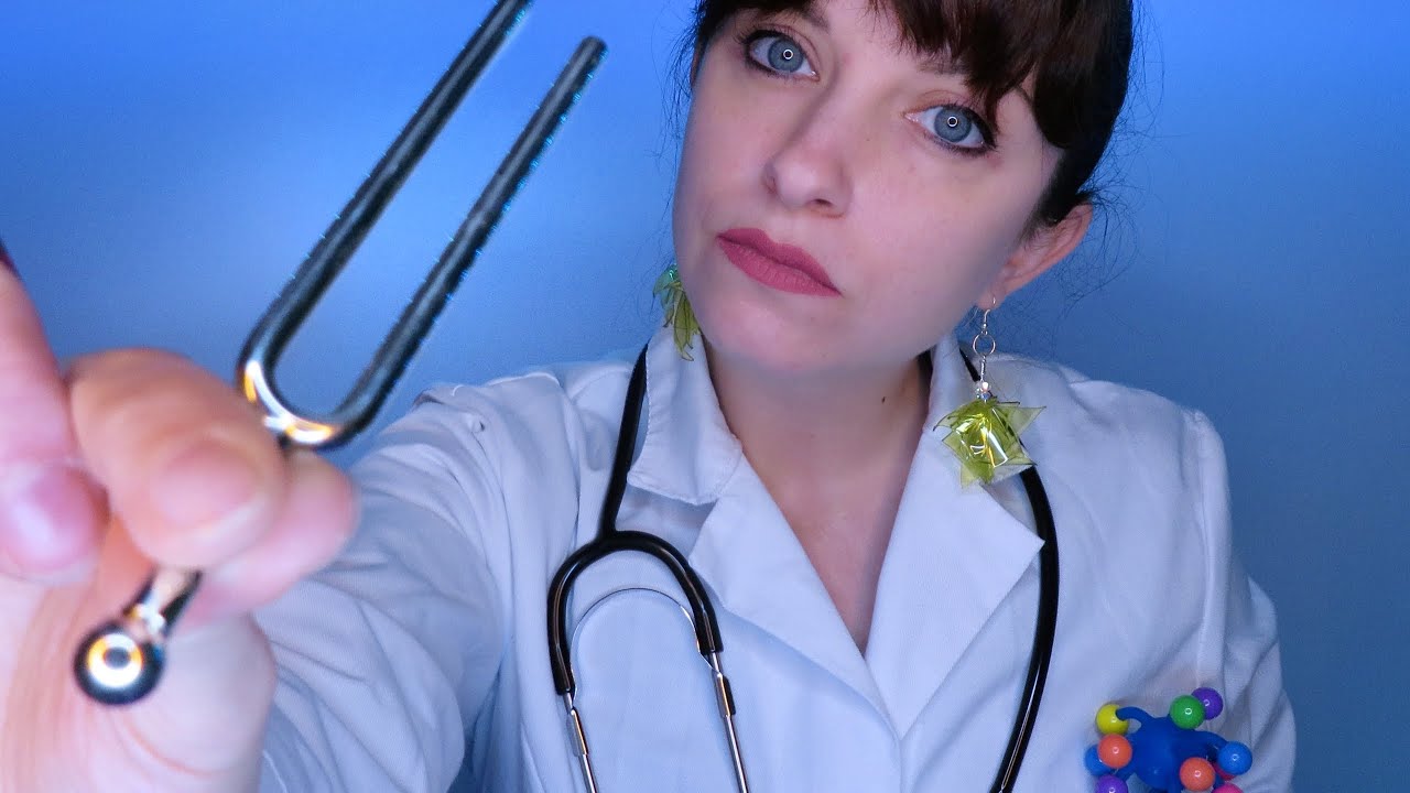 VISITA NEUROLOGICA - SENSIBILITÀ TATTILE, TERMICA, VIBRATORIA ASMR ITA ROLEPLAY MEDICO