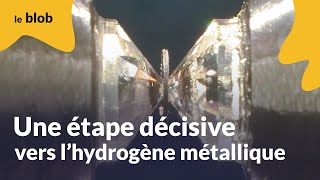 Une étape décisive vers l’hydrogène métallique