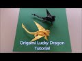 Origami Lucky Dragon Tutorial