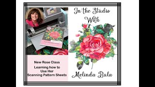 How to class for the New Rose Pattern using my brother Scan N Cut