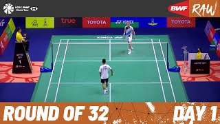 GR TOYOTA GAZOO RACING Thailand Open 2022 | Day 1 | Court 1 | Round of 32