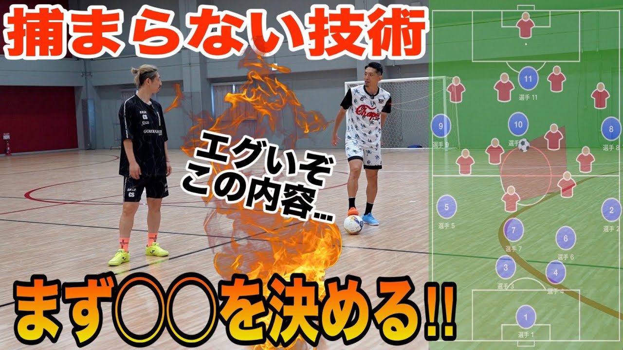 【サッカーで相手に捕まらない極意】足遅い…ドリブル抜けない…身体弱い…これを知ってればそんなの関係ない。
