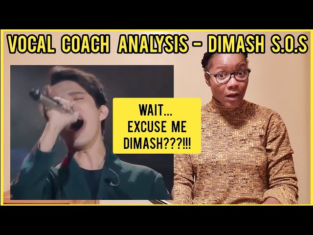 FINALLY I'm Experiencing This Voice - DIMASH SOS Vocal Coach Analysis  #dimash #vocalcoach #analysis class=