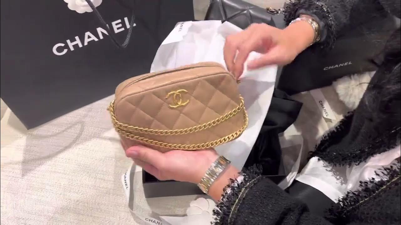 Chanel mini camera case bag from 22K collection (unboxing video) YouTube
