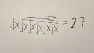 Math Olympiad Question | A Nice Math Square Root Simplification Problem | Best Trick! | Be Careful