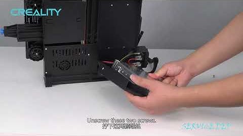 Service tutorial Ender 3 V2 power supply replacement