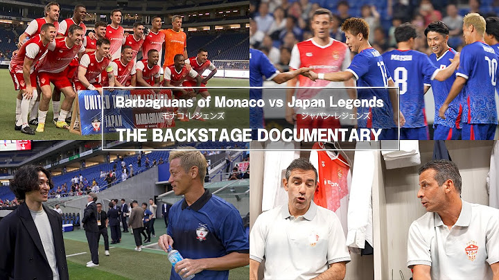 モナコ・レジェンズ Barbagiuans of Monaco vs ジャパン・レジェンズ Japan Legends 舞台裏に密着! the backstage documentary【WOWOW】