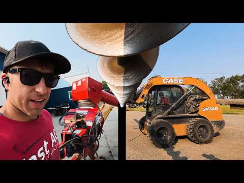We're Doing HUGE Upgrades to our Auger!!