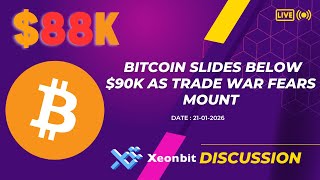 Bitcoin Slides Below $90K as Trade War Fears Mount [Xeonbit]