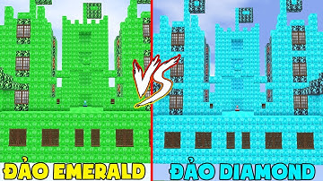 MINI GAME : CUỘC CHIẾN ĐẢO EMERALD VS ĐẢO KIM CƯƠNG ** XẠ THỦ NOOB PRO NHẤT ??
