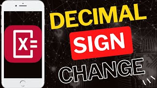How to Change Decimal Sign in Photomath App